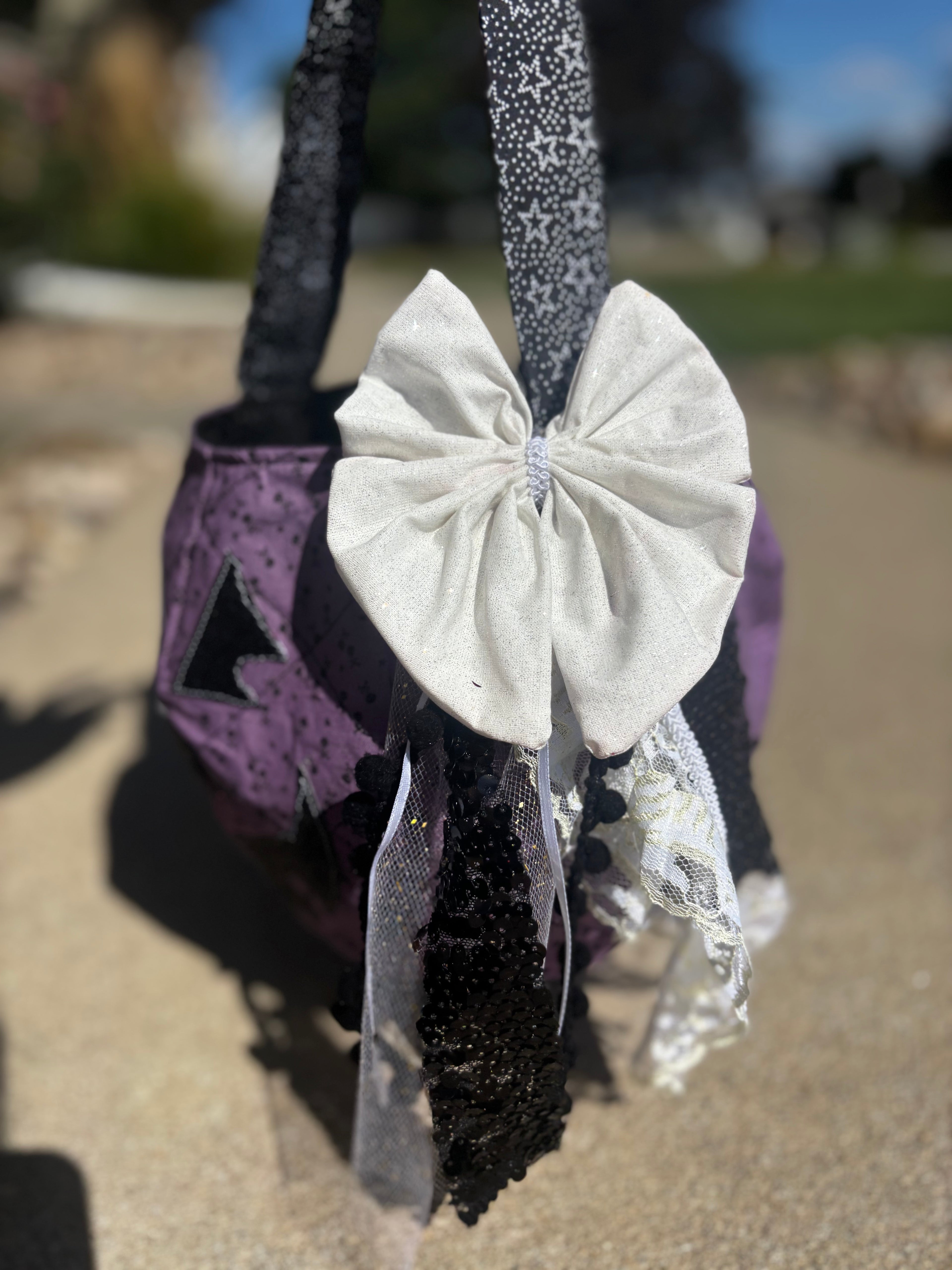 Skully Pumpkin Tote